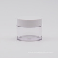 Plastic Cream Jar Transparent PETG Cosmetic Containers 30g